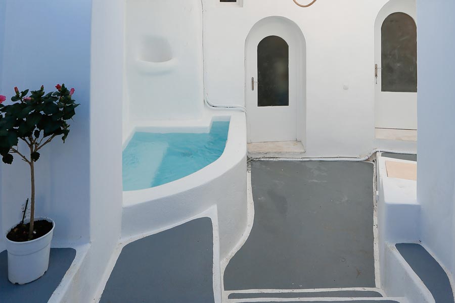 Beryl Cave Villa Santorini - pool